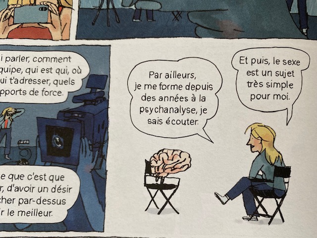 Planche TOPO : la formation à la psychanalyse et l'écoute